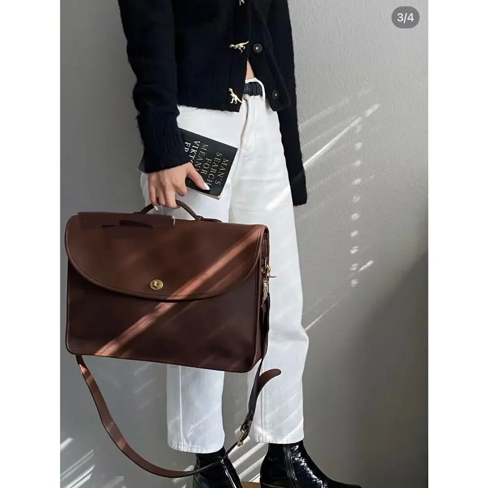 NWT Coach vintage bag Beekman Satchel briefcase No. 5266
